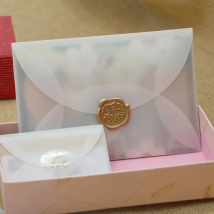 10pcs/lot  Transparent Envelope Vintage Letter Envelopes Translucent  Paper Envelope Blank Small for Wedding Invitation