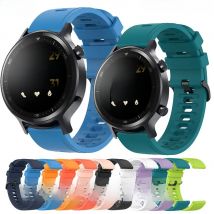 Soft Silicone WatchStrap For Realme Watch S SmartBand Bracelet WirstStrap Accessories Belt For Huawei Honor Magic Watch 2 46mm