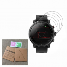 5Pack For Xiaomi Huami Amazfit Stratos Pace 2 2s Smart Watch Film Full Coverage Soft TPU Screen Protector LCD Guard Shield Cover