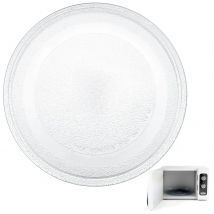 Microwave Plate Glass Turntable 24.5cm for Microwave Ovens Easily Install Accessories