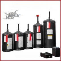 Drone Optical Fiber Image Data Module 1km/2km/3km/5km/10km Anti-interference Relay Extender Optical Link Sky Support up to 20km