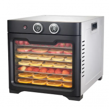 220V 8 Trays Food Dried Fruit Machine Dryer For Vegetables Dried Fruit Meat Stainless Steel Dehydrator Fruit Drying Machine