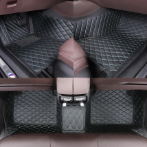 Custom Car Floor Mat for Hyundai Santa Fe All model Santa Fe 2 Santa Fe 3 Santa Fe 4 auto Rug accessories styling interior parts