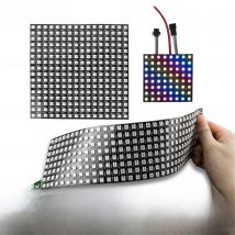 LED Digital Pixels Screen WS2812B SMD 5050 DC 5V 8x8 8x32 16x16 - 256 RGB Addressable and Programmable Flexible Dot Madrix Panel
