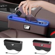 Car USB Charging Multifunction Seat Crevice Storage Box For Lexus F Sport ES200 ES300 RX300 LS500 GS300 IS300 CT200h NX300 LX570
