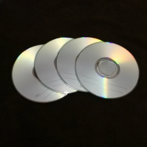 4PCS/LOT Deli 3725 CD-R Blank Discs Recordable Compact Disc 700MB/80min/52x CD-R BLANK Discs