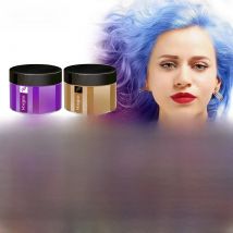 Permanent Hair Dye Wax Nourish Hair Ends Prevent Dry Breakage Natural Non Irritating Hair Color Gel Hair Coloring Styling Cream