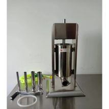 Vertical Manual Stainless Steel Sausage Stuffer Machine Sausage Maker Filling Sausage Filler Meat Tools