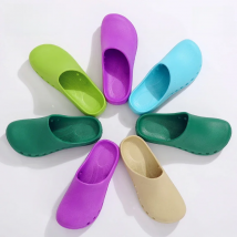 ANNO EVA Soft Doctors Nurses Shoes Hospital Clog Operating Room Lab SPA Slipper Work Flat Shoes for Long Standing