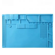 Heat Resistant Silicone Soldering Mat Large Anti Static Magnetic Electronic Repair Work Mat for BGA and Gun Soldering Iron