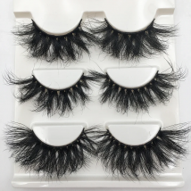 Fluffy Lashes 100% 3d Mink Lashes Dramatic Soft Volume Natural Eyelashes 10mm-20mm Eyelash Extension Wholesale Mink Eyelashes