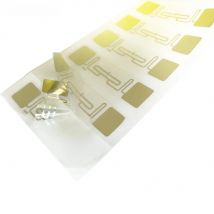 100pcs/lot ISO18000-6C UHF RFID Passive H47 Label Square Adhesive Sticker Tag with M4 Chip Size 50*50mm