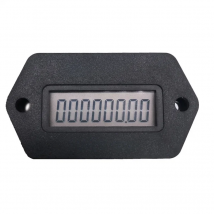 Digital Hour Meter,LCD Accumulate Timer,6-36V DC/AC  Hour Meter Resettable Counter 999999.59H Snap in ,for Vehicle  Boat Truck