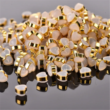 20PCS Jewelry Earrings Stoper Love Heart Shape Ear Jewelry Accessories Studs Earring Stopper Back Hypoallergenic