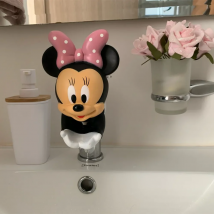 Miniso Disney Kind Cartoon Mickey Minnie Extender Wasser Extender Sparen Silikon Wasserhahn