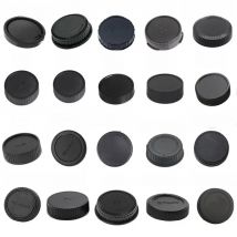 50pcs/lot camera Rear Lens Cap for Canon nikon Sony for Pentax Olympus Micro M4/3 Panasonic Samsung Leica Fujifilm Camera Mount