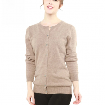 LONGMING Women Cardigan 100% Merino Wool Sweater Wool Blends Autumn Winter Warm knitted Femme Cardigan Women Cashmere Sweater