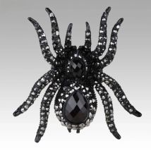 YACQ Spider Brooch Pin Pendant Halloween Christmas Party Jewelry Gifts Decoration for Women Girls Her Wife Mom BA12 Dropshipping