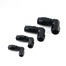 Straight 90 Degree Aluminum AN4 6 8 10 forged type swivel Hose End Fitting Adapter Oil cooler Fuel Line