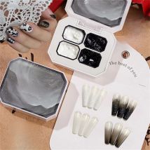 1pc Ink dyed oil painting solid nail polish glue pat glue gypsum glue 3D gradual change gel nail art creation family salon