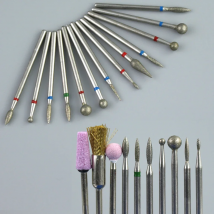 28 Types Diamond Nail Drill Milling Cutter For Manicure Bit Burr Cuticle Clean Electric Cutter Rotary Bits Accessories Nail Tool