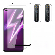 for OPPO Realme 6 Pro Glass Screen Protectors On Realmi 7 pro 6i 6 i 7i i7 8 Protective Tempered Camera Len Glass Film Realme6i