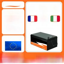 New LiFePO4 Battery 12V 100Ah 200Ah 300Ah 12.8V 24V 48V Lithium Iron Phosphate with Built-in BMS for Solar Boat Operation No Tax