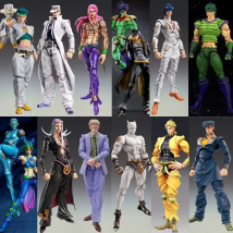 15cm Anime jojo bizarre adventure Kujo Jotaro Dio Brando Diavolo Bruno Bucciarati Leone Abbacchio Jolyne Cujoh Action Figure
