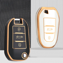 TPU Car Key Case Cover Shell For Peugeot 107 206 207 208 308 406 408 508 4008 5008 Citroen C1 C2 C3 C4 C5 C6 C8 CACTUS Picasso