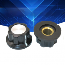 10PCS MF-A01 bakelite potentiometer potentiometer knob cap diameter 19.5MM with RV16 hole 3.2MM