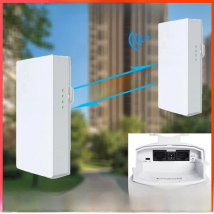 KuWFi 2.4Ghz 300Mbps Outdoor CPE Bridge Wireless Wifi Router AP Repeater Mode Long Range Extender Wireless Bridge PTP PTMP 1KM