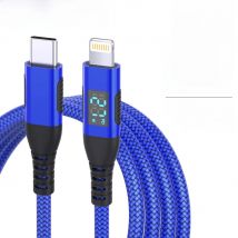 LAIHONEN USBC to Lightning for iPhone Charger Cable10FT Heavy Duty Lightning CableNylon Braided Fast Charging for iPhone14 13 12