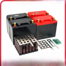 Turmera 12V 20Ah to 35Ah Motorcycle Battery Storage Box 3X10 18650 Holder 3S 40A BMS 2XM6 Weld Nickel Use in Replace Lead-Acid