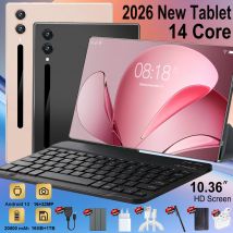 Tablet Android Globale 2026 14 Core 10.36 Pollici 16GB+1TB S30PRO 20000mAh 5G per Gaming e Ufficio con WIFI Bluetooth GPS Dual