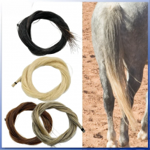 7g 82-109cm horse tail AAA Stallion Mongolia natural horsehair Universal type white violin cello bass bow hair black Weaving