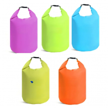 Outdoor 5 Color 10L 20L Waterproof Swimming Bag Camping Rafting Storage Dry Bag with Adjustable Strap Hook
