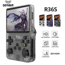 BOYHOM R36S Retro przenośna konsola gra wideo System Linux 3.5 Cal IPS ekran R35s Pro przenośny kieszonkowy odtwarzacz wideo 64GB