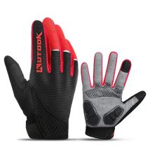 Outdoor Sport Gloves Men's Fitness Gloves Long Finger Winter Windproof Cycling Bike Glove MTB Road Bicycle Tactical Glove  KF401