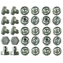 SPINNING TOP Metal Face Bolt Performance Alloy fighting accessories 20pcs / tip + 10pcs 4D screw head