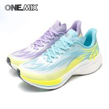 ONEMIX 2025, professionelle Trainings-Laufschuhe für Herren, Rennsportschuhe, atmungsaktiv, Damen, volle Sohle, Nylonplatte, Joggingschuhe