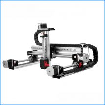 FUYU Gantry Robot XYZ Stage CNC Router Motorized 3 Axis Table Linear Motion Ball Screw Guide Rail With Stepper Motor