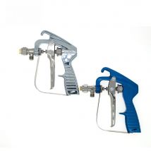 High Pressure Spray Gun 1.0mm Nozzle Size Airless Paint Sprayer Silver+Blue Contact Adhesive Spray Gun Glue Gun