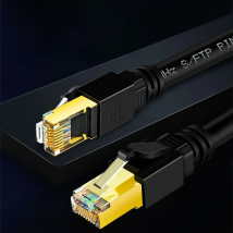 ONTi CAT8 Ethernet Cable 40Gbps 2000MHz S/FTP Cat 8 RJ45 Network Lan Patch Cord for Router Pc Ps4 Tv Laptop RJ45 Cable