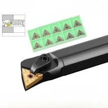 1pc S16Q-MTQNR16 S20R-MTQNR16 S25S-MTQNR16 Internal Turning Tool Holder TNMG Carbide Inserts Lathe Bar CNC Cutting Tools Set