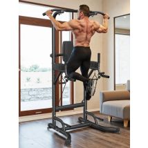 Power Tower Dip Station Pull Up Bar Adjustable Multi-Function Power Tower Abdominal Exercise for Home Fitness Workout Equipment