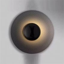 Nordic Minimalist LED Wall Lamp Living Room Bedroom Bedside Lights Ceiling Modern Round Black Wall Sconces Corridor Home Decor