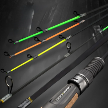 ice fishing rod Rod 53cm Flat Solid tip 2 section Winter Fishing Rod Light weight Glassfiber River Shrimp Carp Fishing Pole