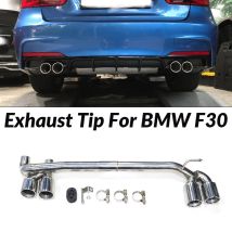Carbon-Auspuffblende für BMW F34 GT 3er Gran Turismo F30 F31 F32 320i 328i 420i 430i 428i M Sport Schalldämpfer-Endrohr