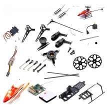 Wltoys XK K110 RC Helicopter Accessories Blade Gear Metal Conversion Tail Motor Rotor Head Canopy ESC Board Servo For V977 Parts