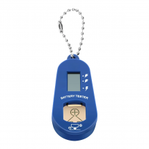 Button Battery Tester, Keychain Pocket Portable and Lightweight Battery Tester to Check Remaining